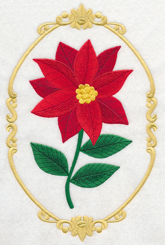 Poinsettia Cameo