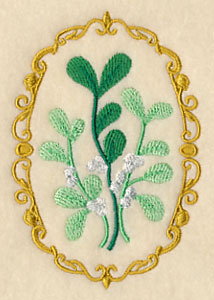 Mistletoe Cameo