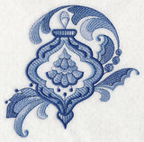 Delft Blue Christmas Tree Ornament