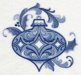 Delft Blue Starry Ornament