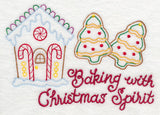 Baking with Christmas Spirit (Vintage)