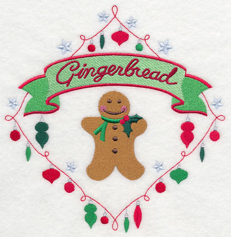 Sweet Christmas Gingerbread Diamond