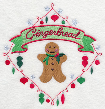 Sweet Christmas Gingerbread Diamond