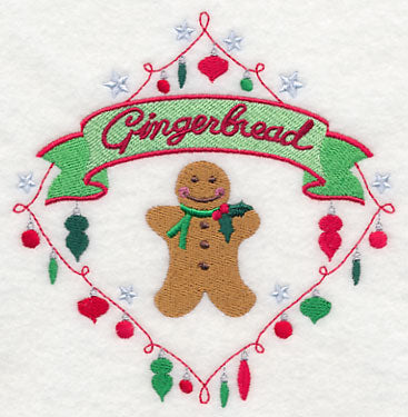 Sweet Christmas Gingerbread Diamond