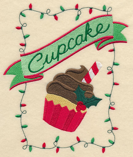 Sweet Christmas Cupcake
