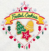 Sweet Christmas Frosted Cookies Diamond