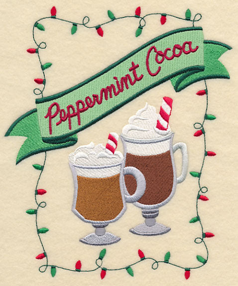 Sweet Christmas Peppermint Cocoa