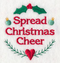 Spread Christmas Cheer Jar Cover