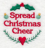 Spread Christmas Cheer Jar Cover