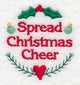 Spread Christmas Cheer Jar Cover