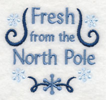 Fresh from the North Pole Jar Cover