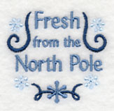 Fresh from the North Pole Jar Cover