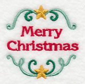 Merry Christmas Jar Cover