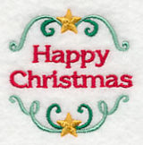 Happy Christmas Jar Cover