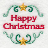 Happy Christmas Jar Cover