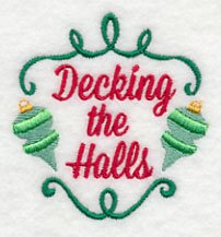 Decking the Halls Jar Cover