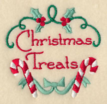 Christmas Treats Jar Cover