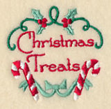 Christmas Treats Jar Cover