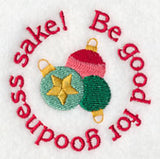 Be Good For Goodness Sake Jar Cover