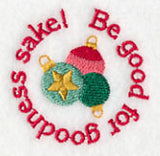 Be Good For Goodness Sake Jar Cover