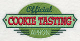 Official Cookie Tasting Apron