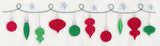 Sweet Christmas Ornament Border