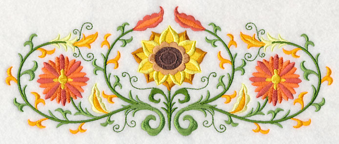 Suzani Fall Flower Trio