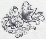 Baroque Ivy Flourish