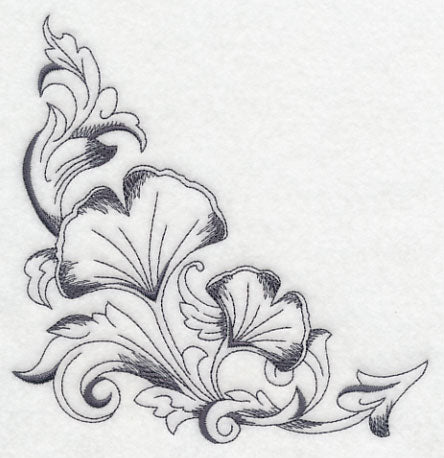 Baroque Ginkgo Corner