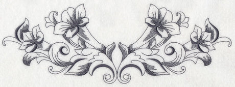 Baroque Trumpet Vine Spray