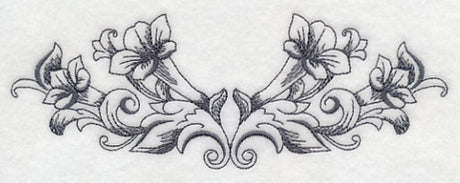 Baroque Trumpet Vine Spray