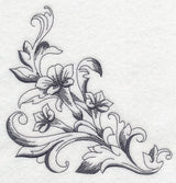 Baroque Trumpet Vine Corner