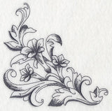 Baroque Trumpet Vine Corner