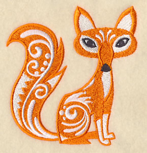 Fox with Flourish