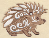 Hedgehog with Flourish