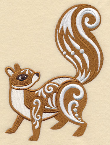 Squirrel with Flourish