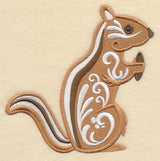 Chipmunk with Flourish