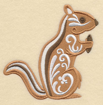 Chipmunk with Flourish