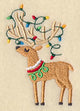Reindeer with Christmas Lights