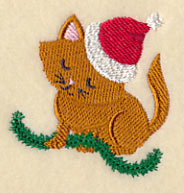 Christmas Kitten 3