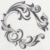 Baroque Circle Frame