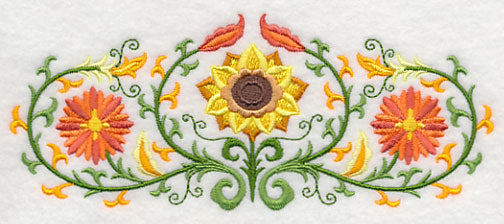 Suzani Fall Flower Trio