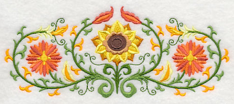 Suzani Fall Flower Trio