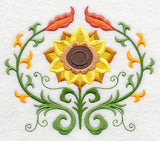 Suzani Fall Sunflower
