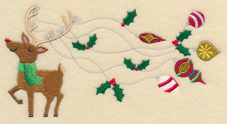 Reindeer with Ornaments
