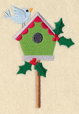 Winter Wonderland Birdhouse 1
