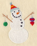 Snowman with Ornaments 1