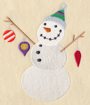 Snowman with Ornaments 2