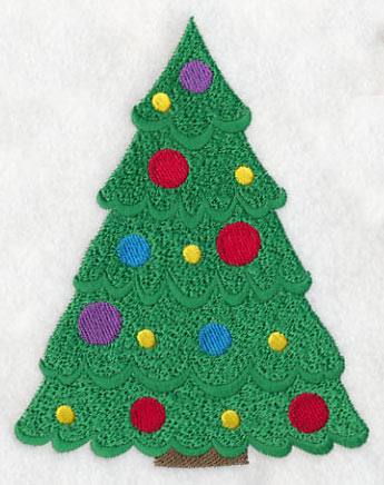 Christmas Tree with Ornaments
