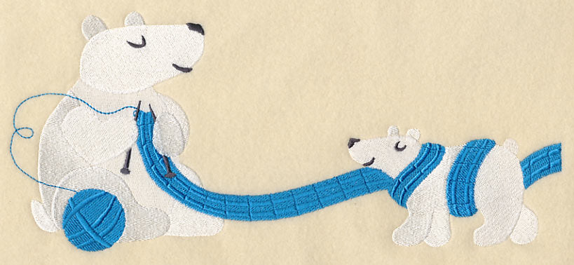 Knitting with Polar Bears